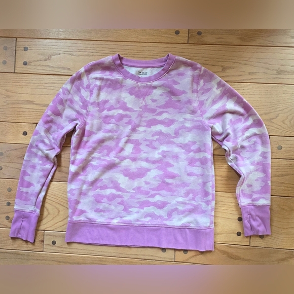 Tek Gear Pink Camo Sweatshirt - Picture 1 of 3